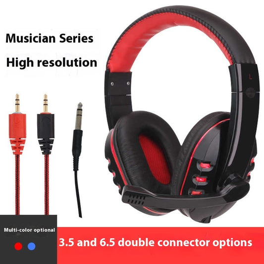 Electric Piano Headphones Professional Electronic Keyboard Guitar Drum Kit Computer General